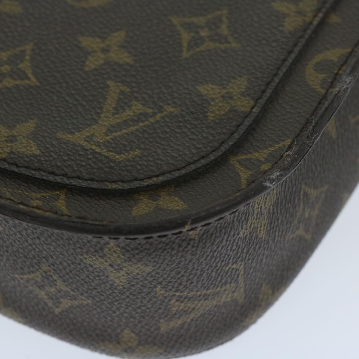 LOUIS VUITTON Monogram Saint Cloud GM Shoulder Bag M51242 LV Auth yk10138