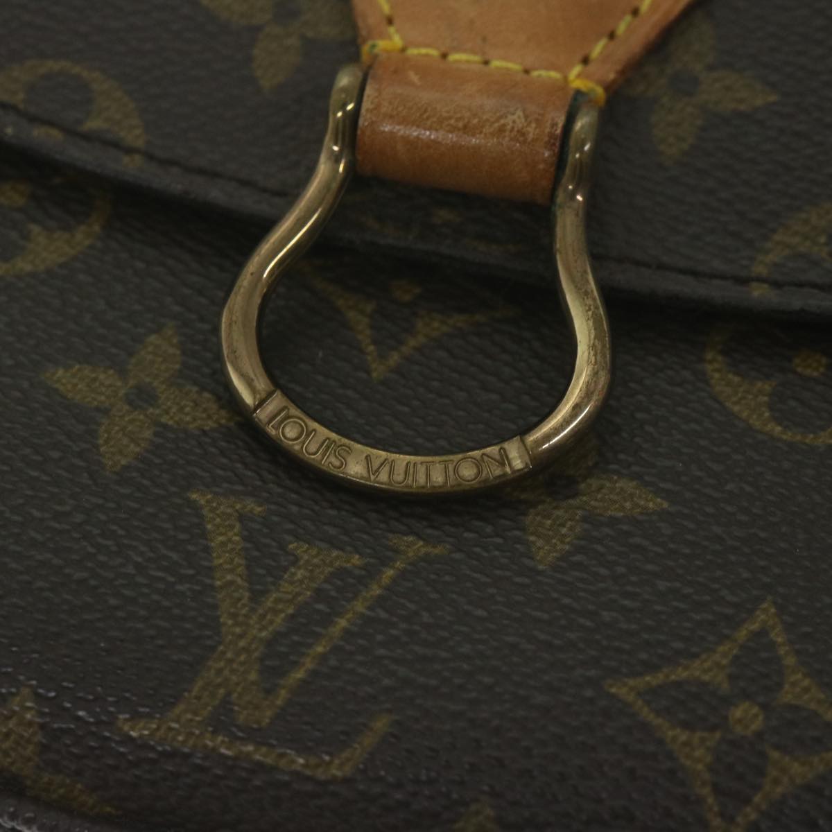 LOUIS VUITTON Monogram Saint Cloud GM Shoulder Bag M51242 LV Auth yk10138