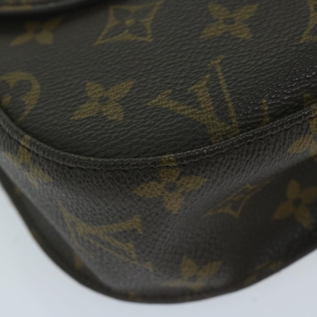 LOUIS VUITTON Monogram Saint Cloud GM Shoulder Bag M51242 LV Auth yk10146