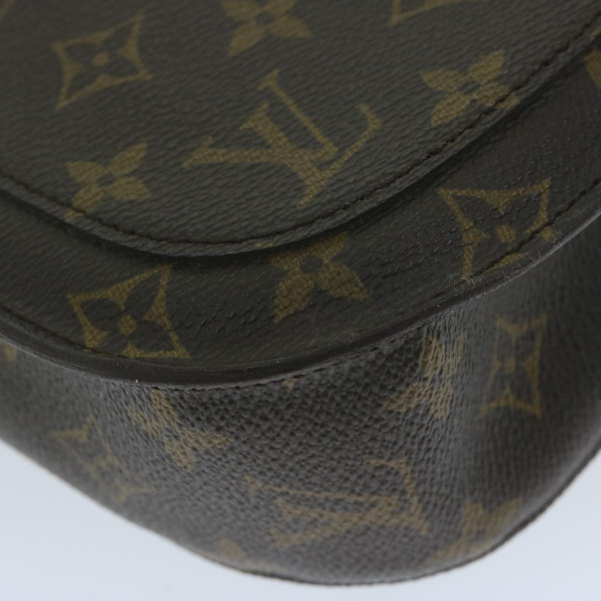 LOUIS VUITTON Monogram Saint Cloud GM Shoulder Bag M51242 LV Auth yk10146