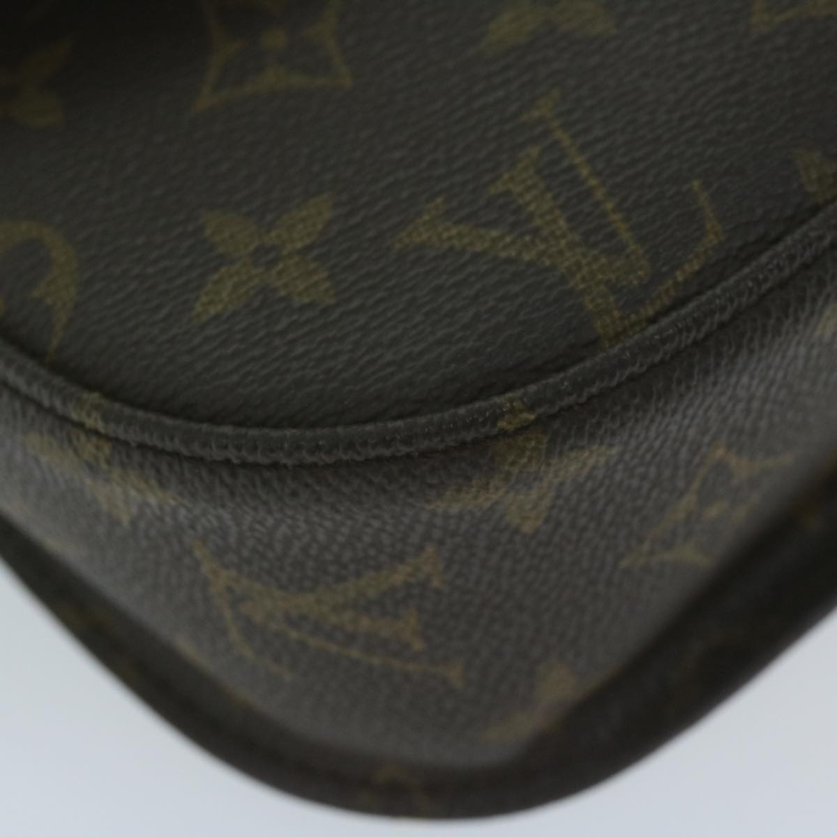 LOUIS VUITTON Monogram Saint Cloud GM Shoulder Bag M51242 LV Auth yk10154