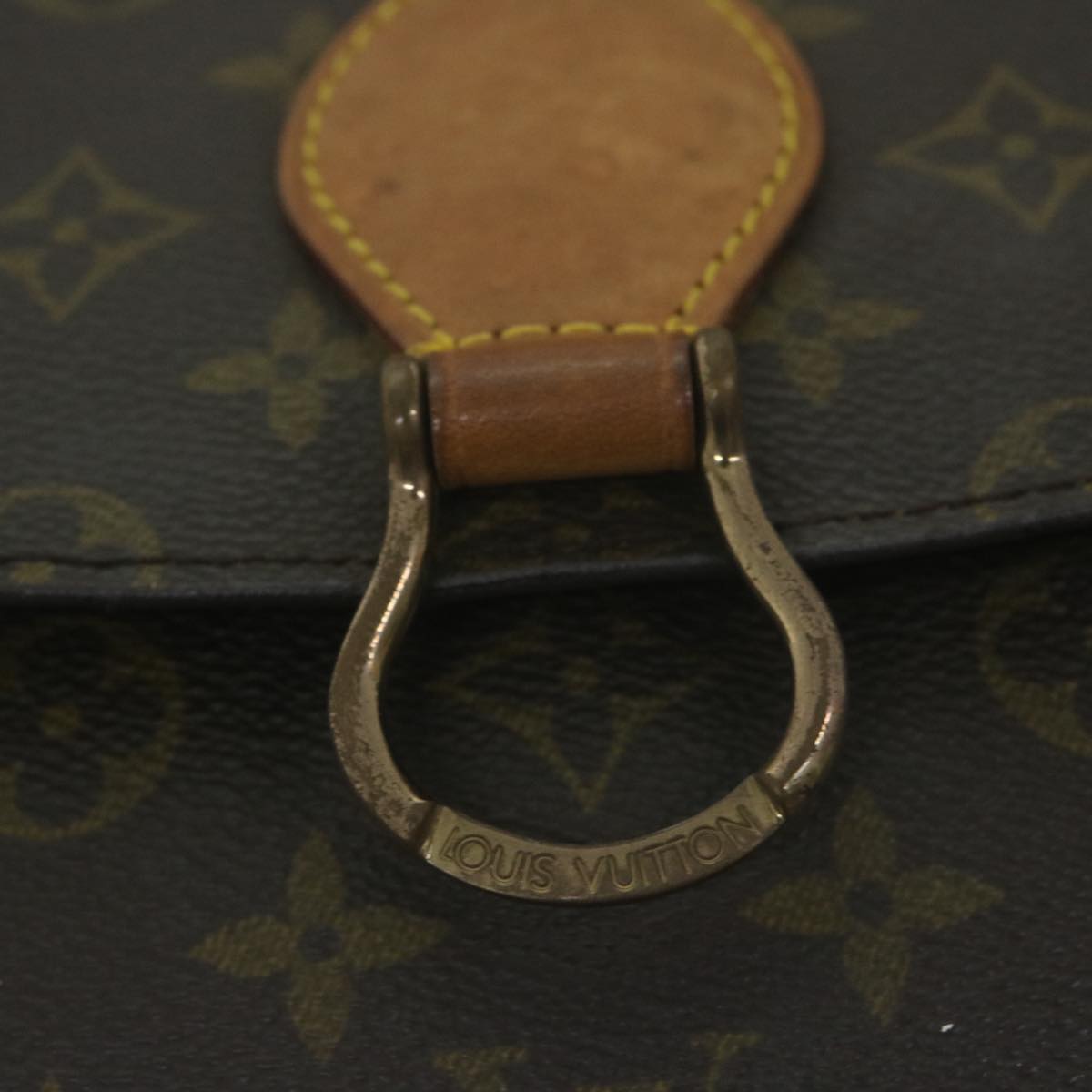 LOUIS VUITTON Monogram Saint Cloud GM Shoulder Bag M51242 LV Auth yk10154