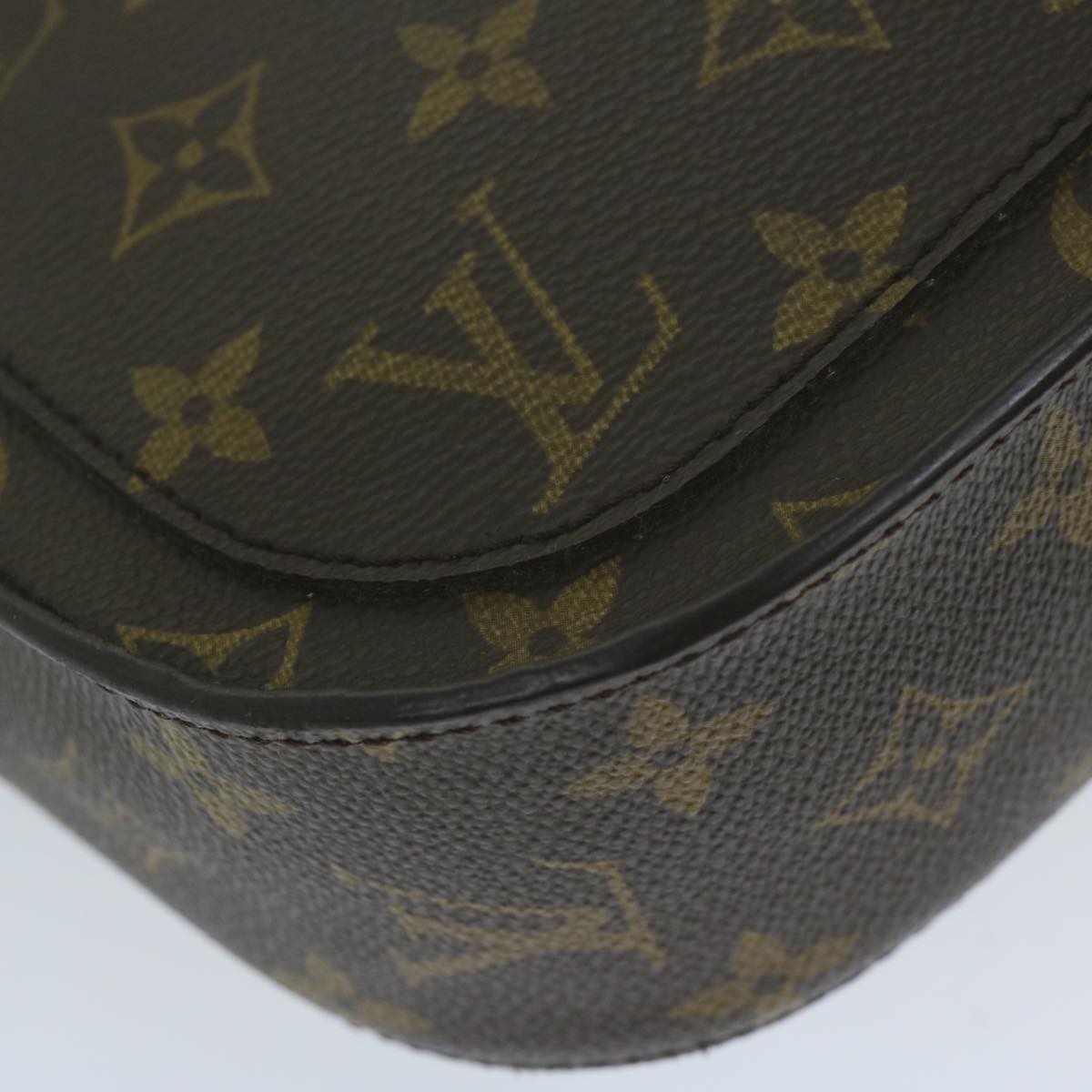 LOUIS VUITTON Monogram Saint Cloud GM Shoulder Bag M51242 LV Auth yk10155