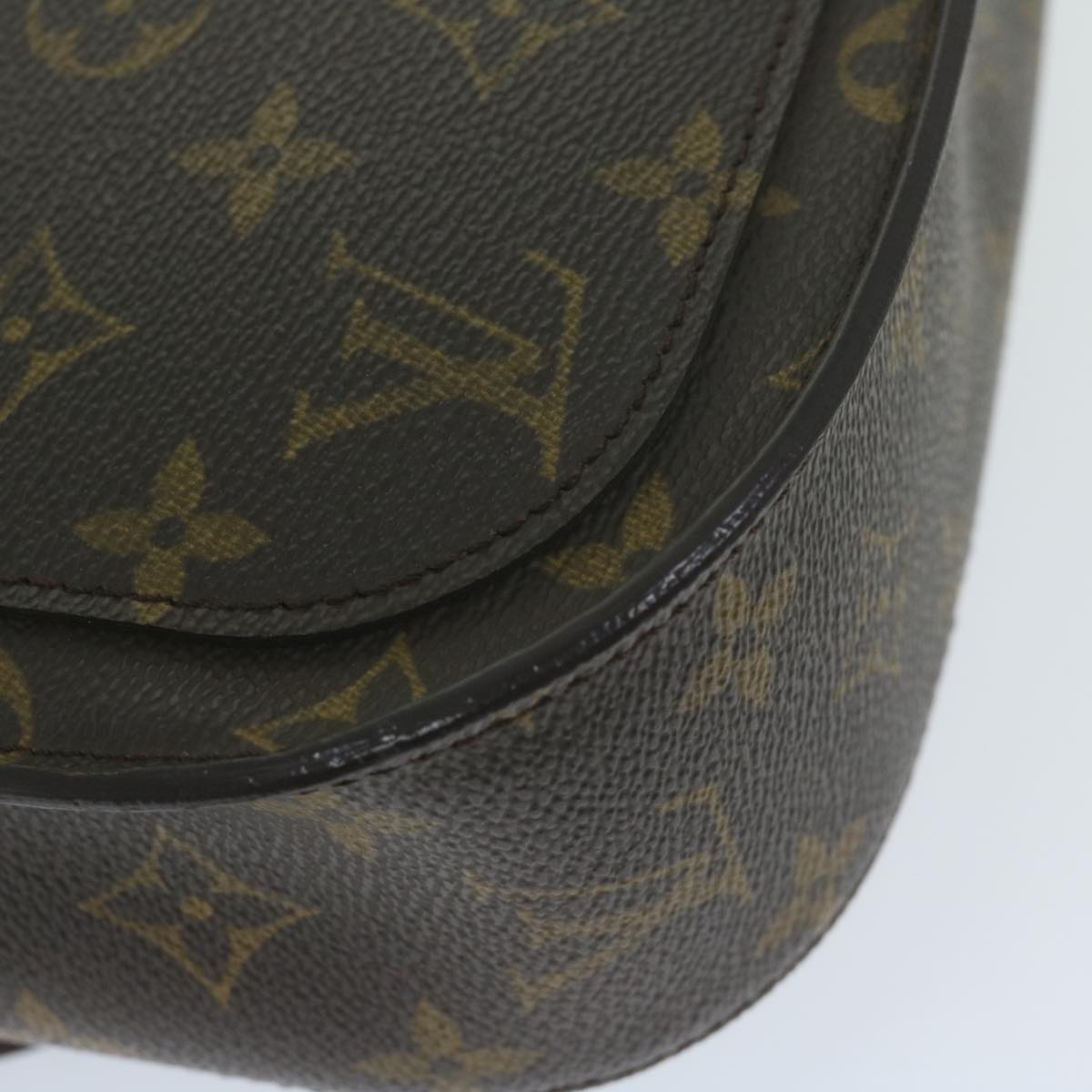 LOUIS VUITTON Monogram Saint Cloud GM Shoulder Bag M51242 LV Auth yk10208