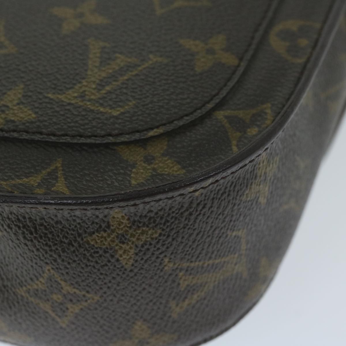 LOUIS VUITTON Monogram Saint Cloud GM Shoulder Bag M51242 LV Auth yk10218