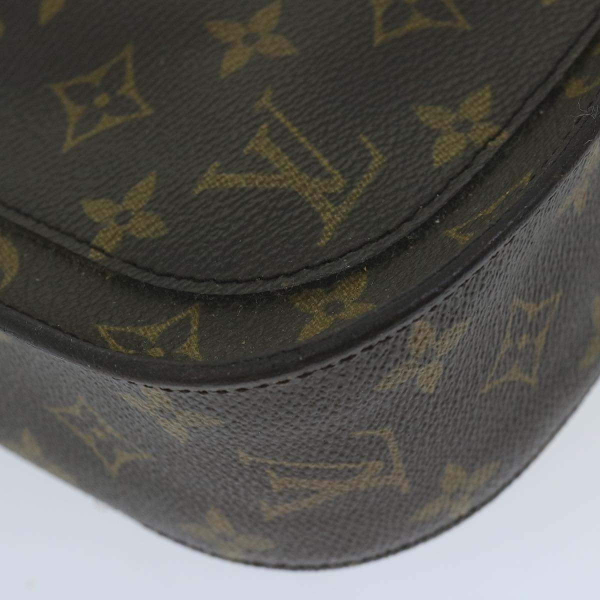 LOUIS VUITTON Monogram Saint Cloud GM Shoulder Bag M51242 LV Auth yk10225