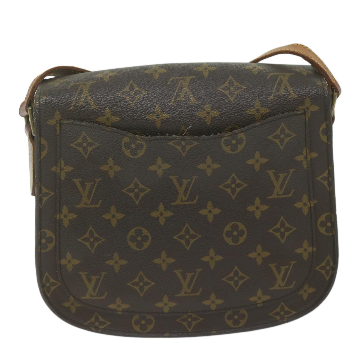 LOUIS VUITTON Monogram Saint Cloud GM Shoulder Bag M51242 LV Auth yk10249