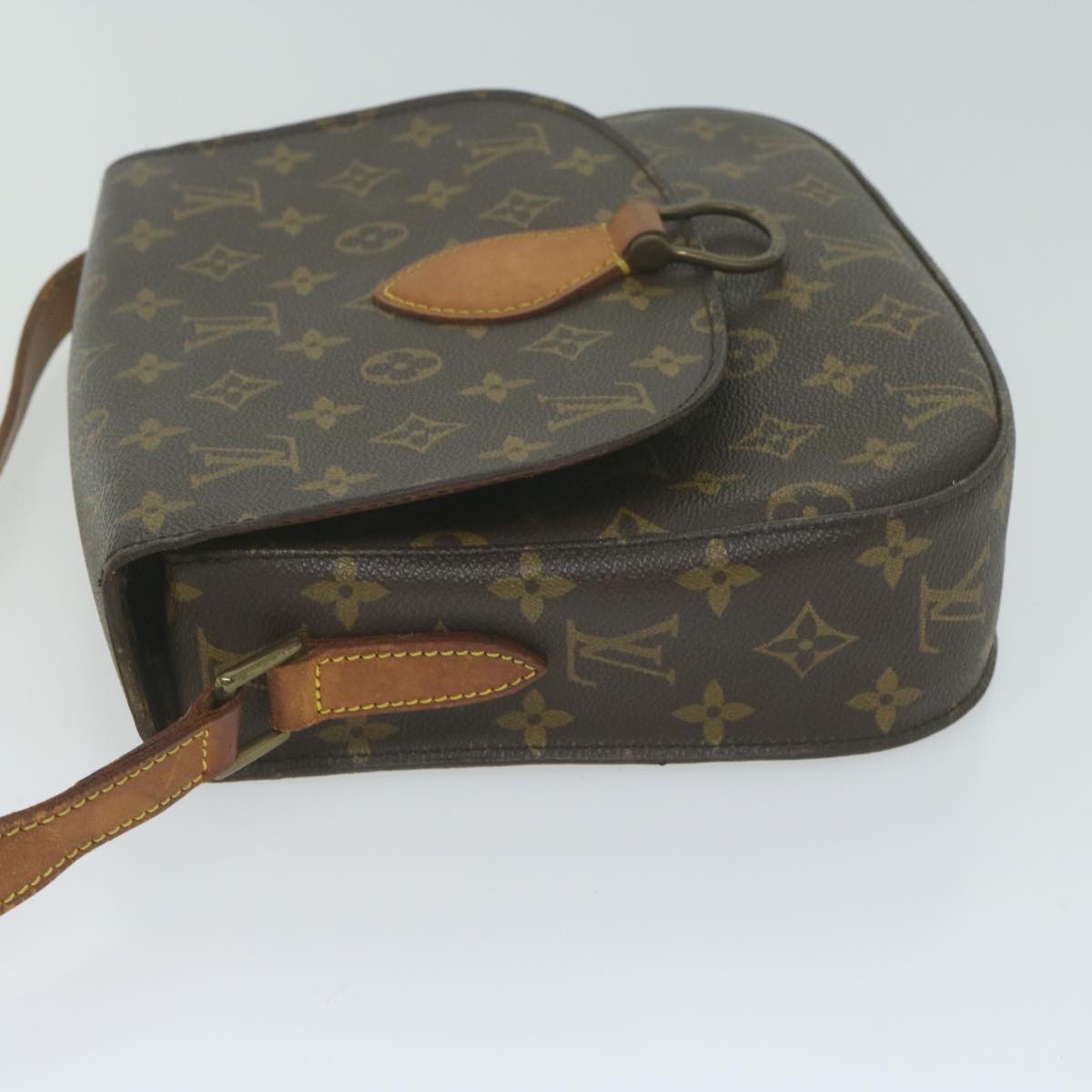 LOUIS VUITTON Monogram Saint Cloud GM Shoulder Bag M51242 LV Auth yk10249