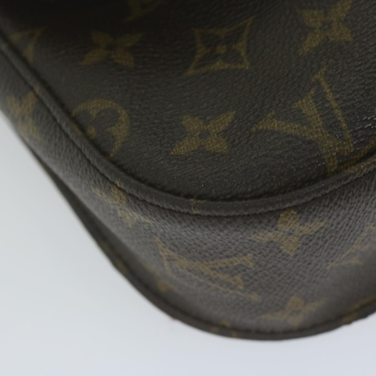 LOUIS VUITTON Monogram Saint Cloud GM Shoulder Bag M51242 LV Auth yk10250