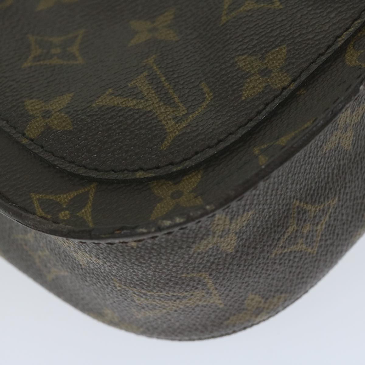 LOUIS VUITTON Monogram Saint Cloud GM Shoulder Bag M51242 LV Auth yk10250