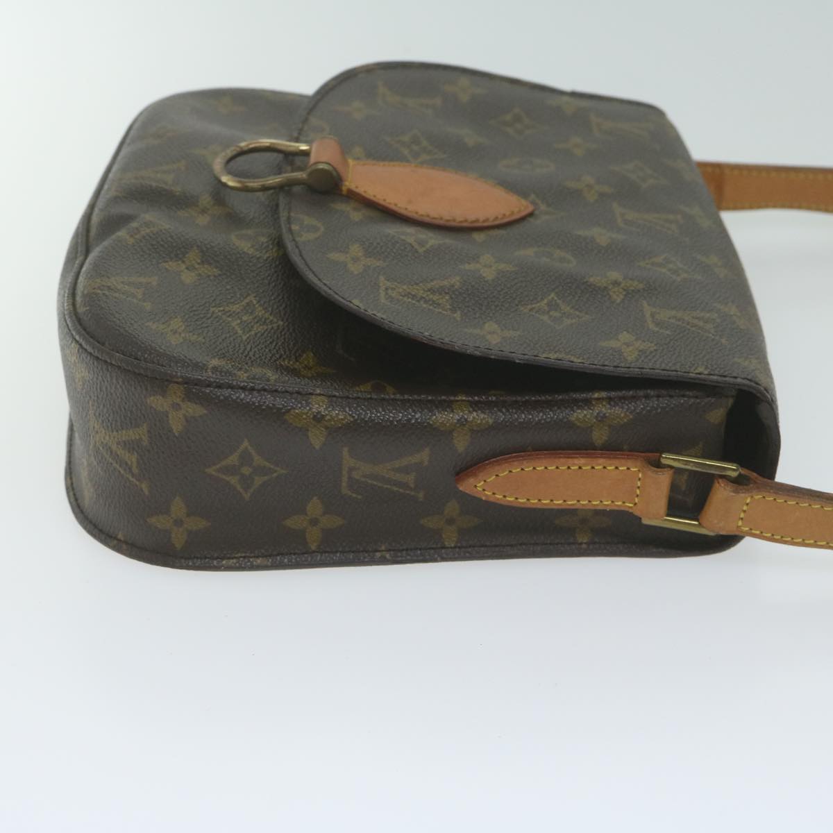 LOUIS VUITTON Monogram Saint Cloud GM Shoulder Bag M51242 LV Auth yk10250