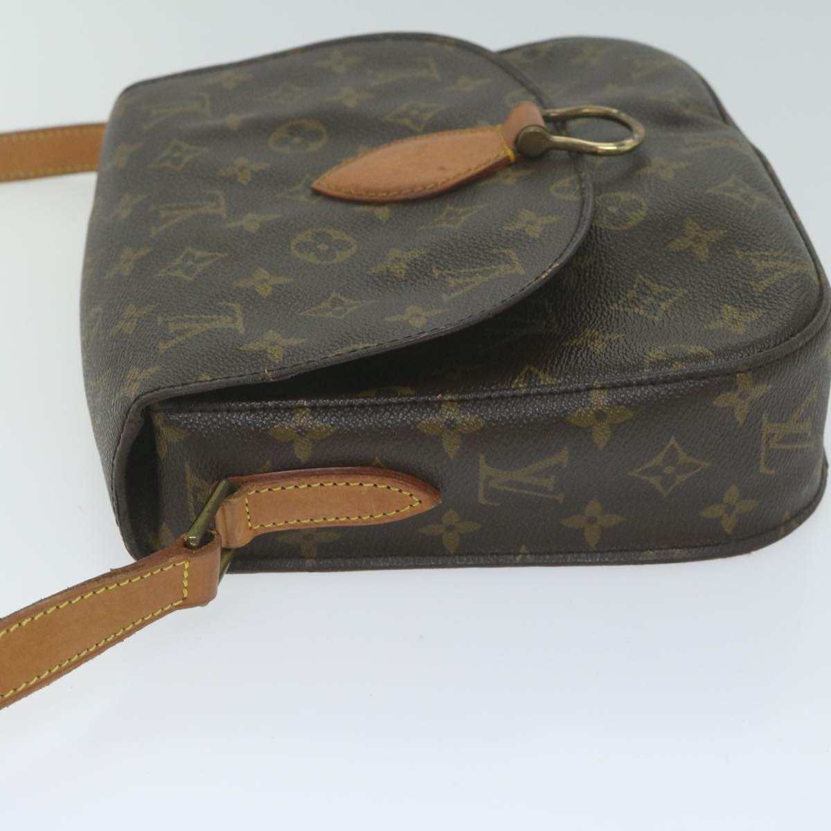 LOUIS VUITTON Monogram Saint Cloud GM Shoulder Bag M51242 LV Auth yk10250