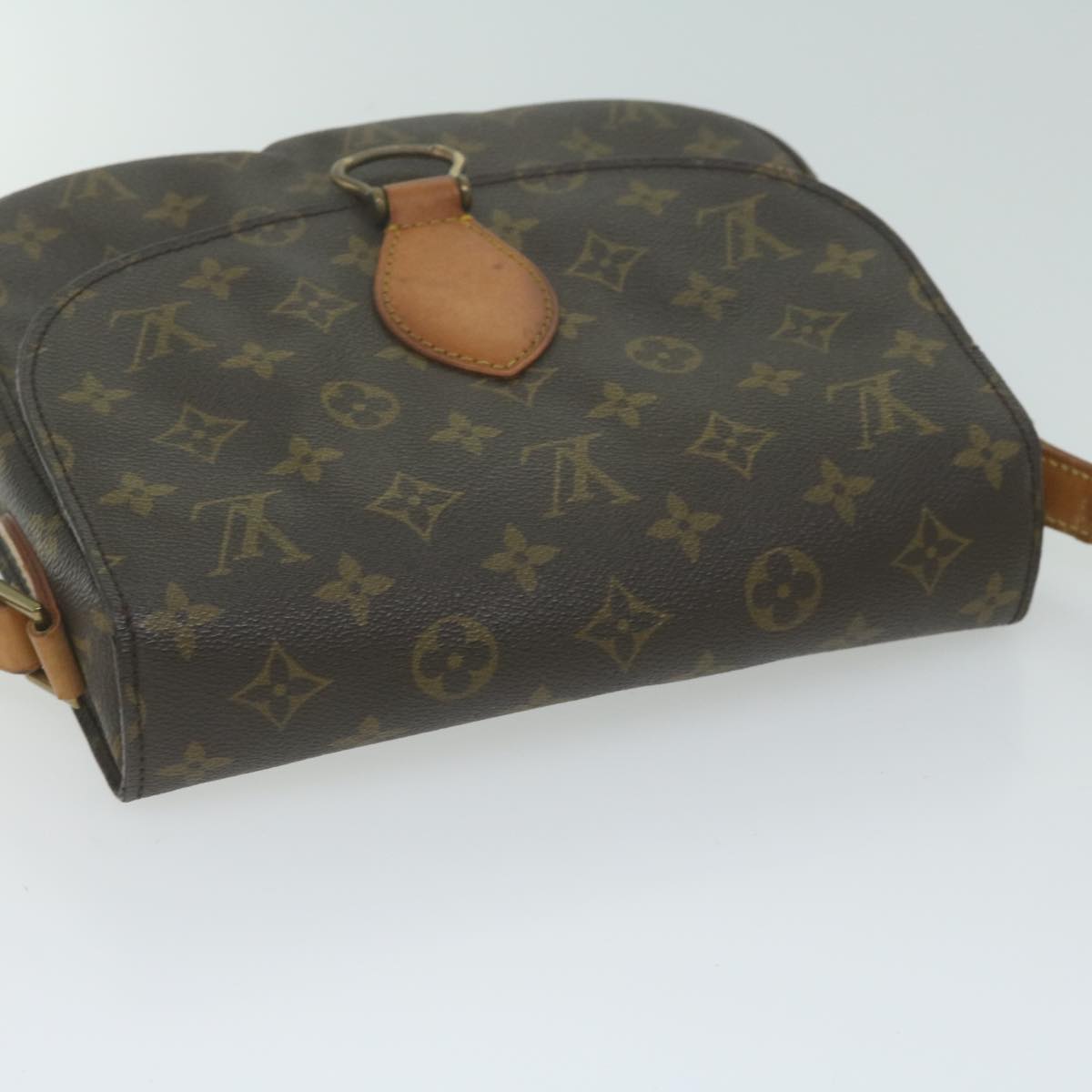 LOUIS VUITTON Monogram Saint Cloud GM Shoulder Bag M51242 LV Auth yk10250