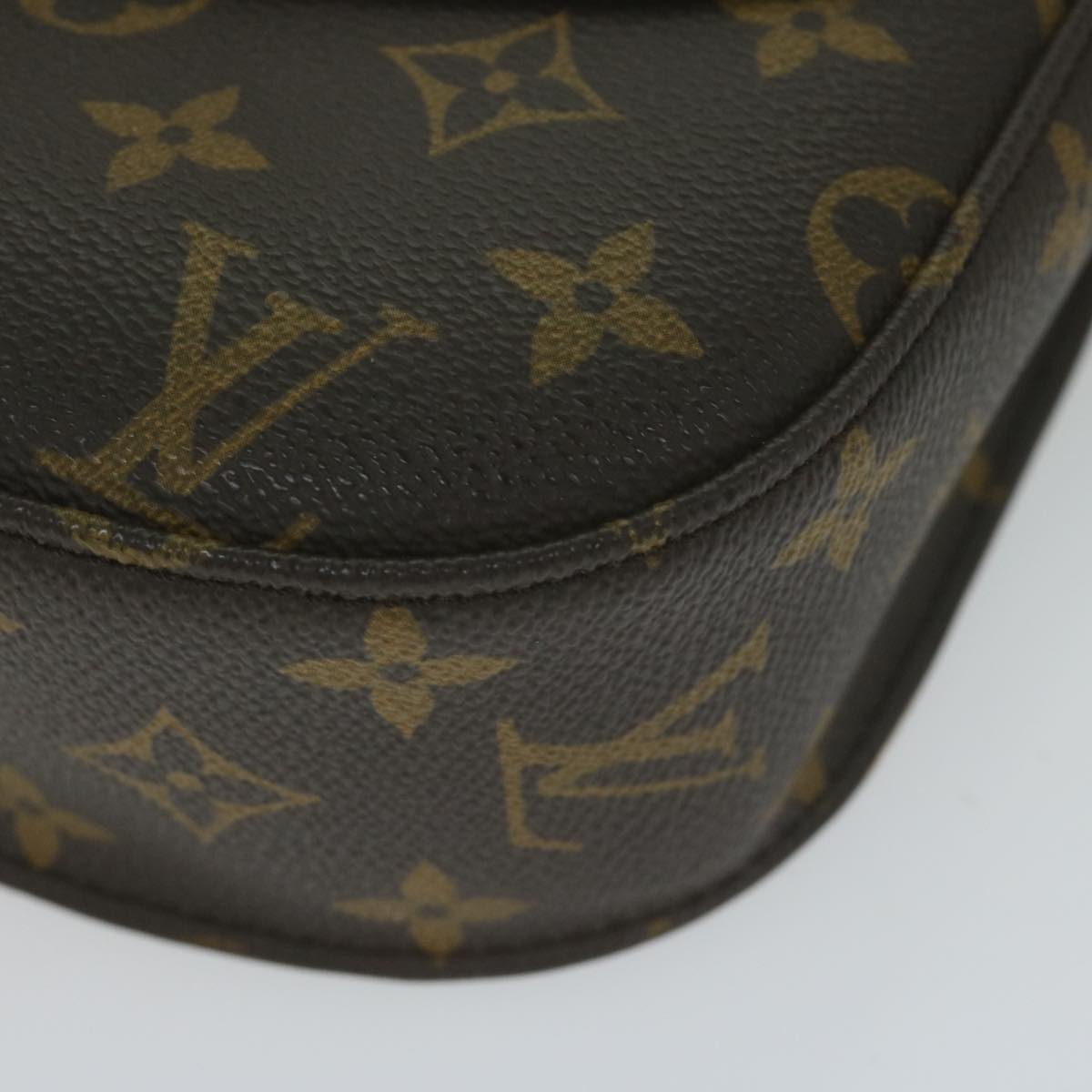 LOUIS VUITTON Monogram Saint Cloud GM Shoulder Bag M51242 LV Auth yk10255