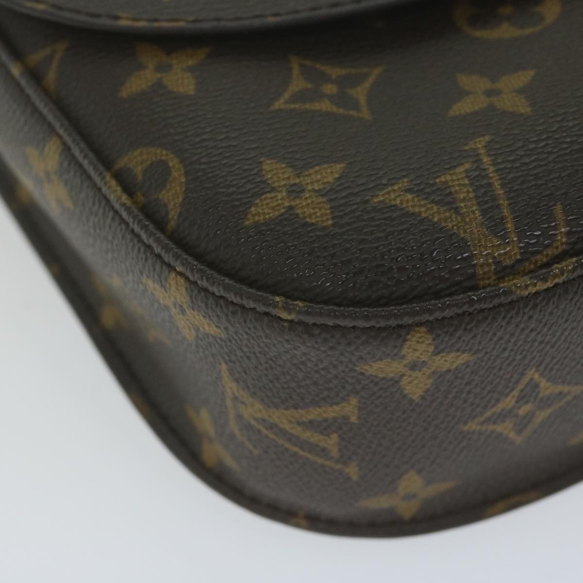 LOUIS VUITTON Monogram Saint Cloud GM Shoulder Bag M51242 LV Auth yk10255