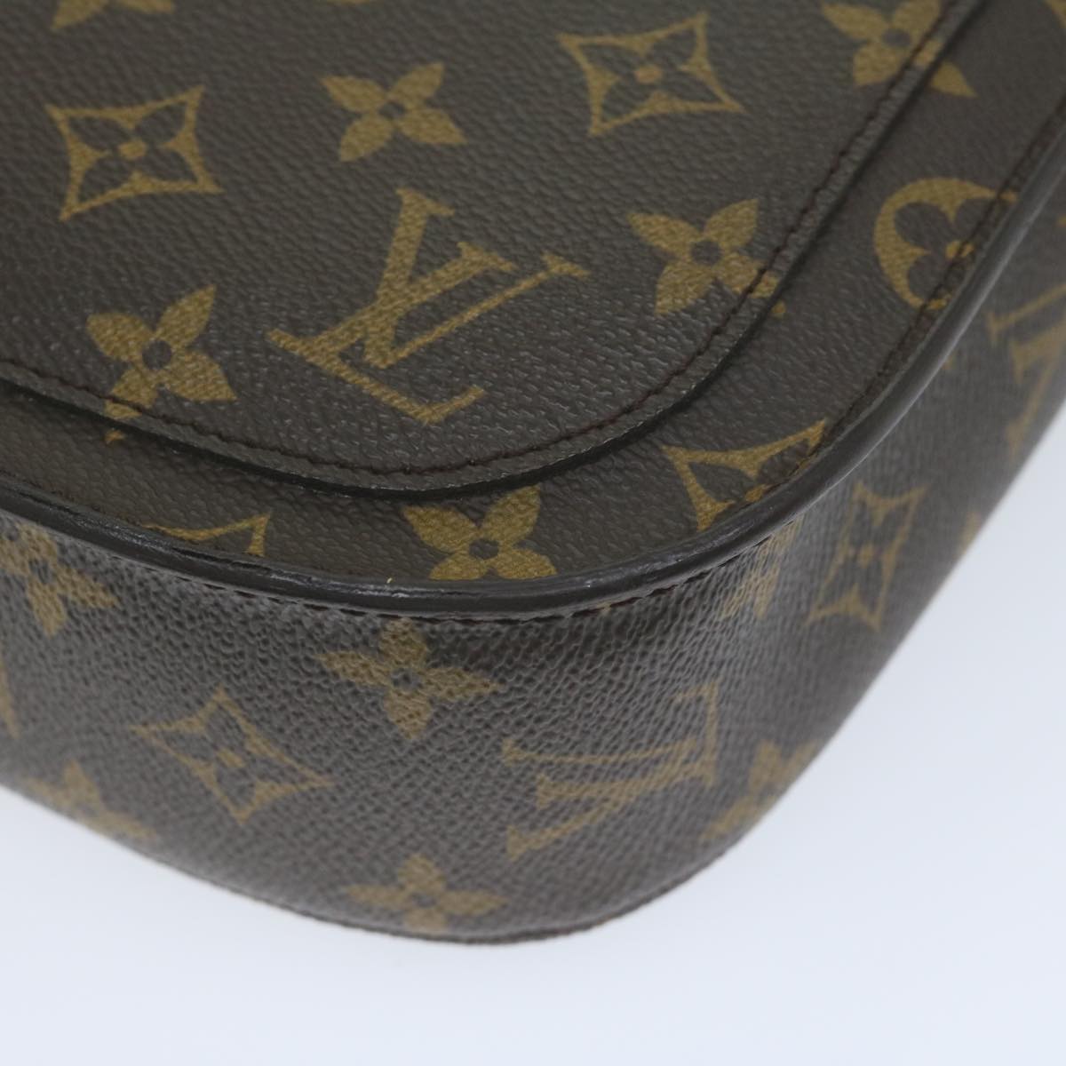 LOUIS VUITTON Monogram Saint Cloud GM Shoulder Bag M51242 LV Auth yk10255