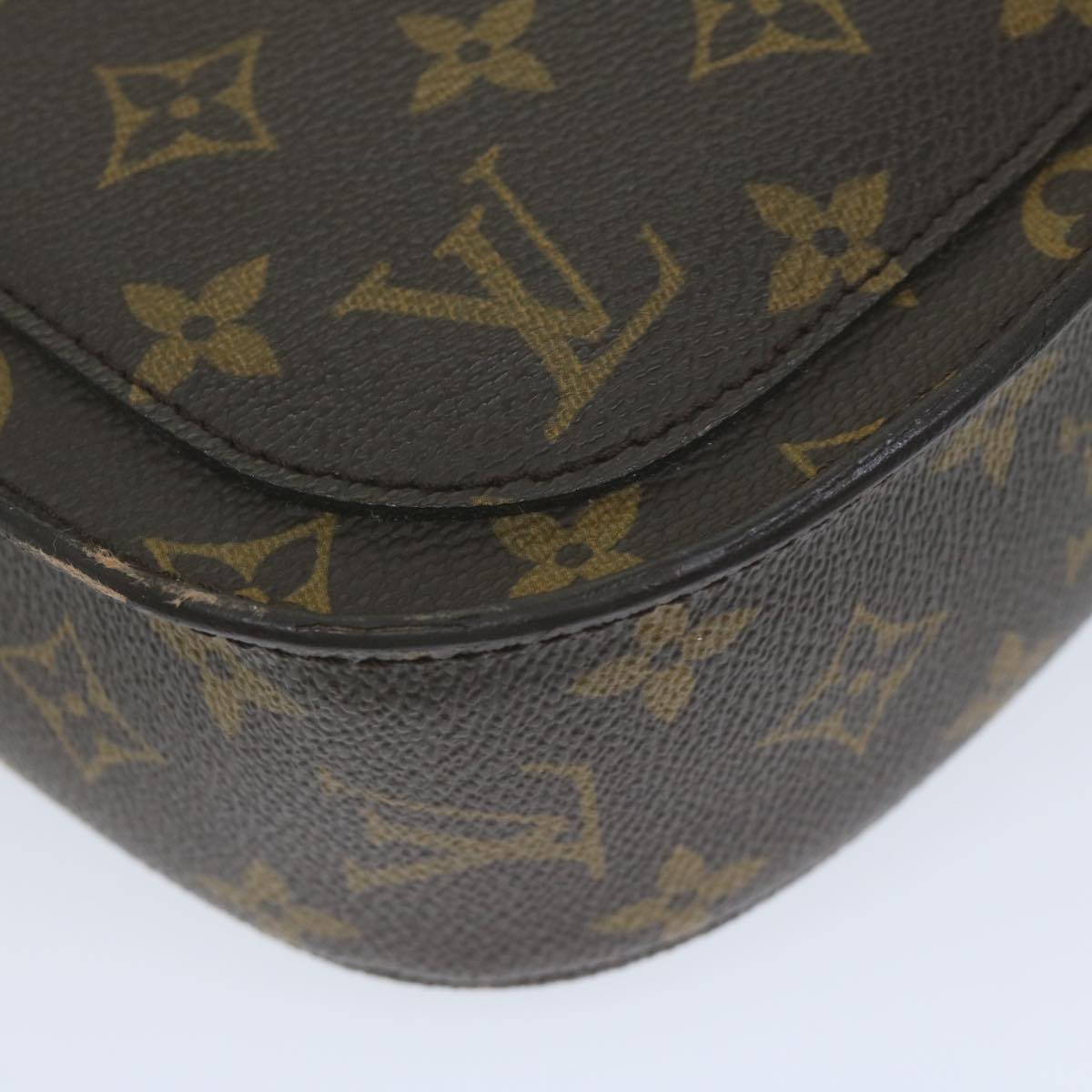 LOUIS VUITTON Monogram Saint Cloud GM Shoulder Bag M51242 LV Auth yk10255