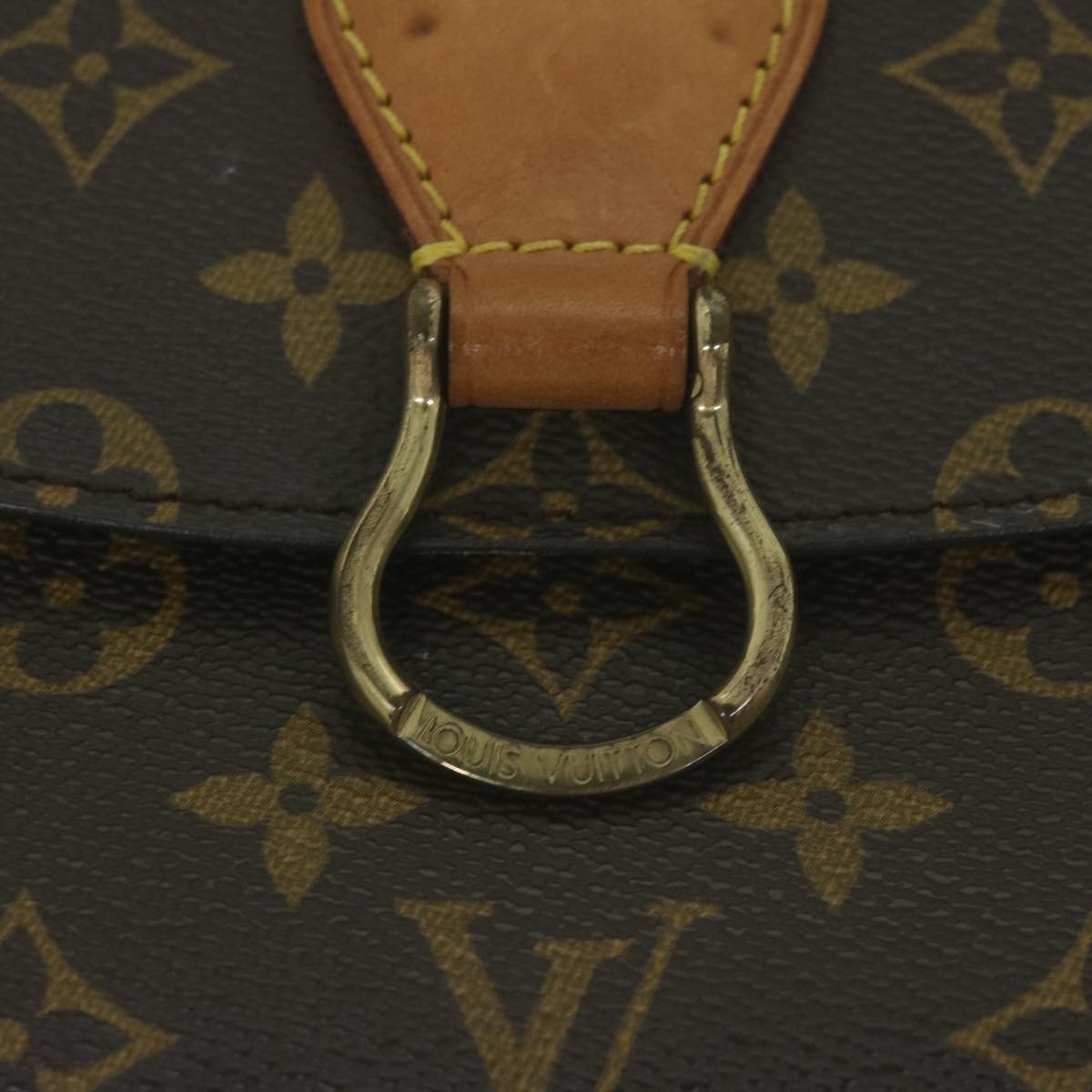 LOUIS VUITTON Monogram Saint Cloud GM Shoulder Bag M51242 LV Auth yk10255