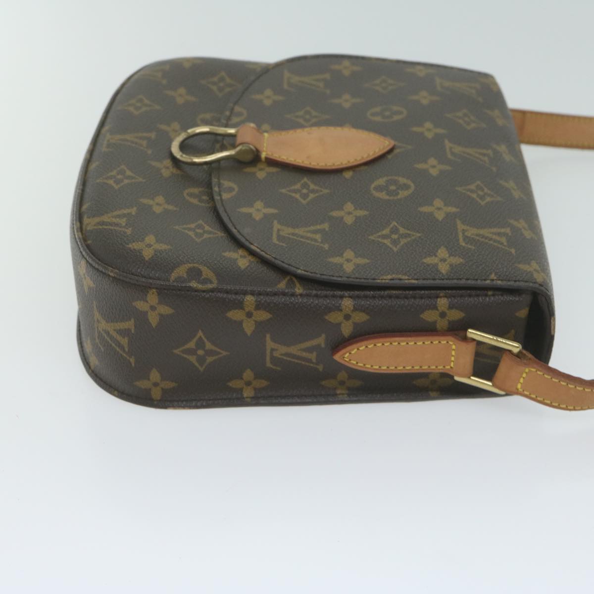 LOUIS VUITTON Monogram Saint Cloud GM Shoulder Bag M51242 LV Auth yk10255