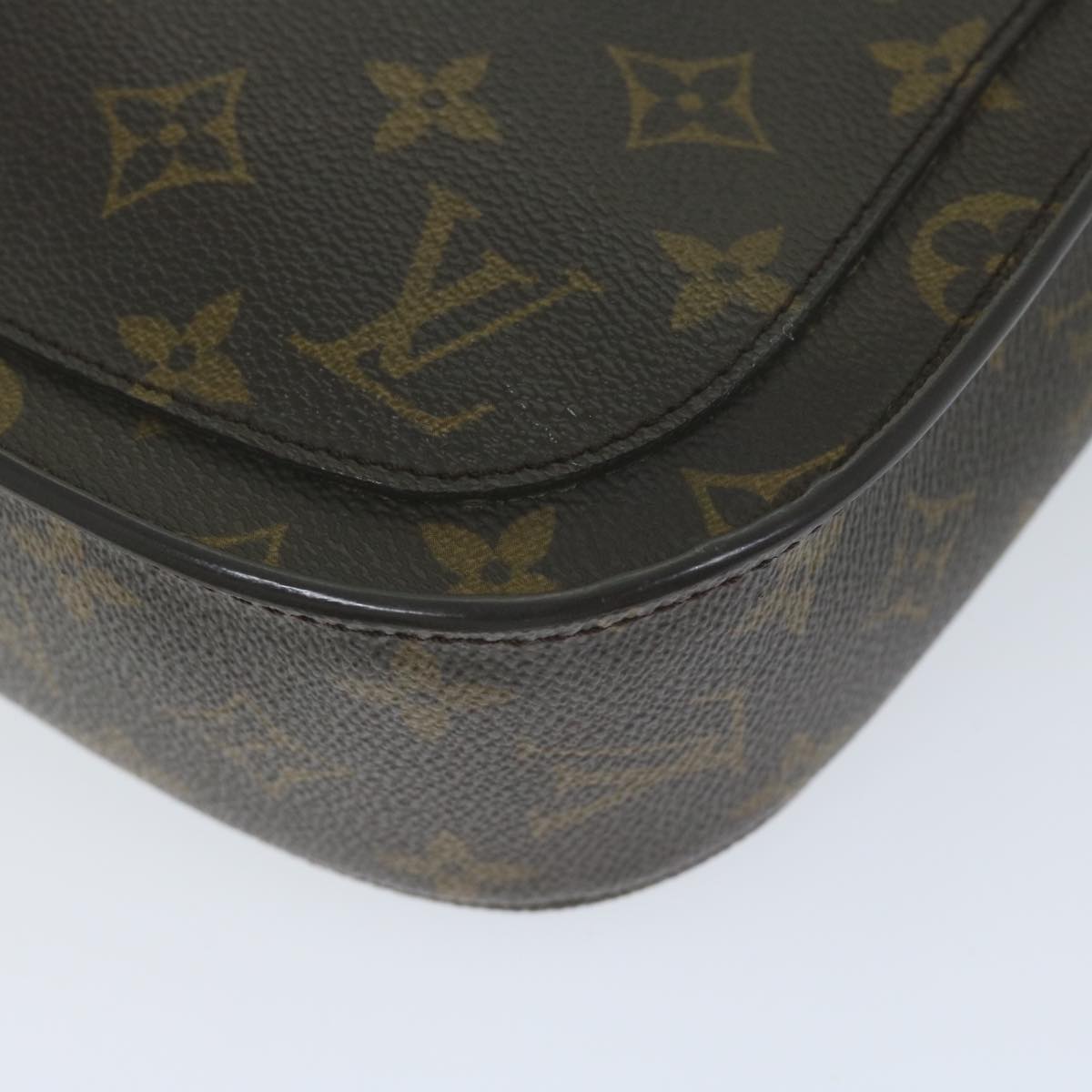 LOUIS VUITTON Monogram Saint Cloud GM Shoulder Bag M51242 LV Auth yk10256