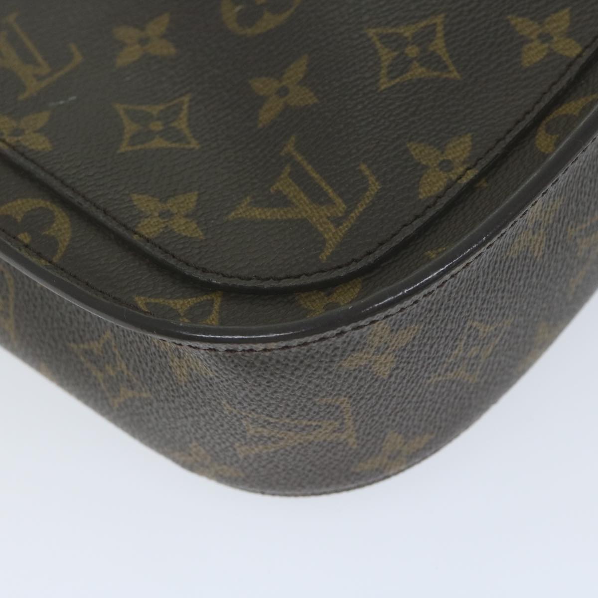 LOUIS VUITTON Monogram Saint Cloud GM Shoulder Bag M51242 LV Auth yk10256