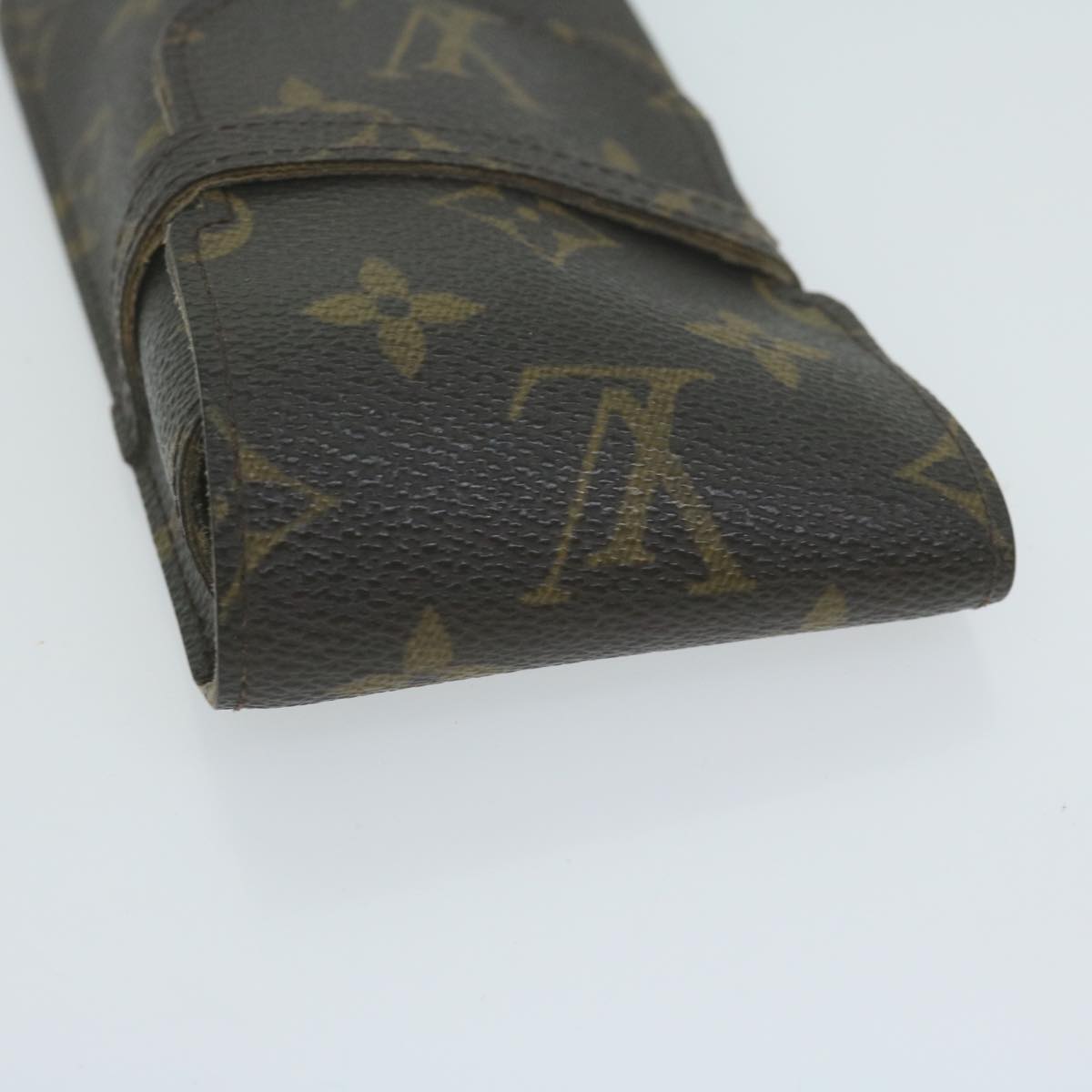 LOUIS VUITTON Monogram Etui Lunette Rabat Glasses Case M62970 LV Auth yk10278