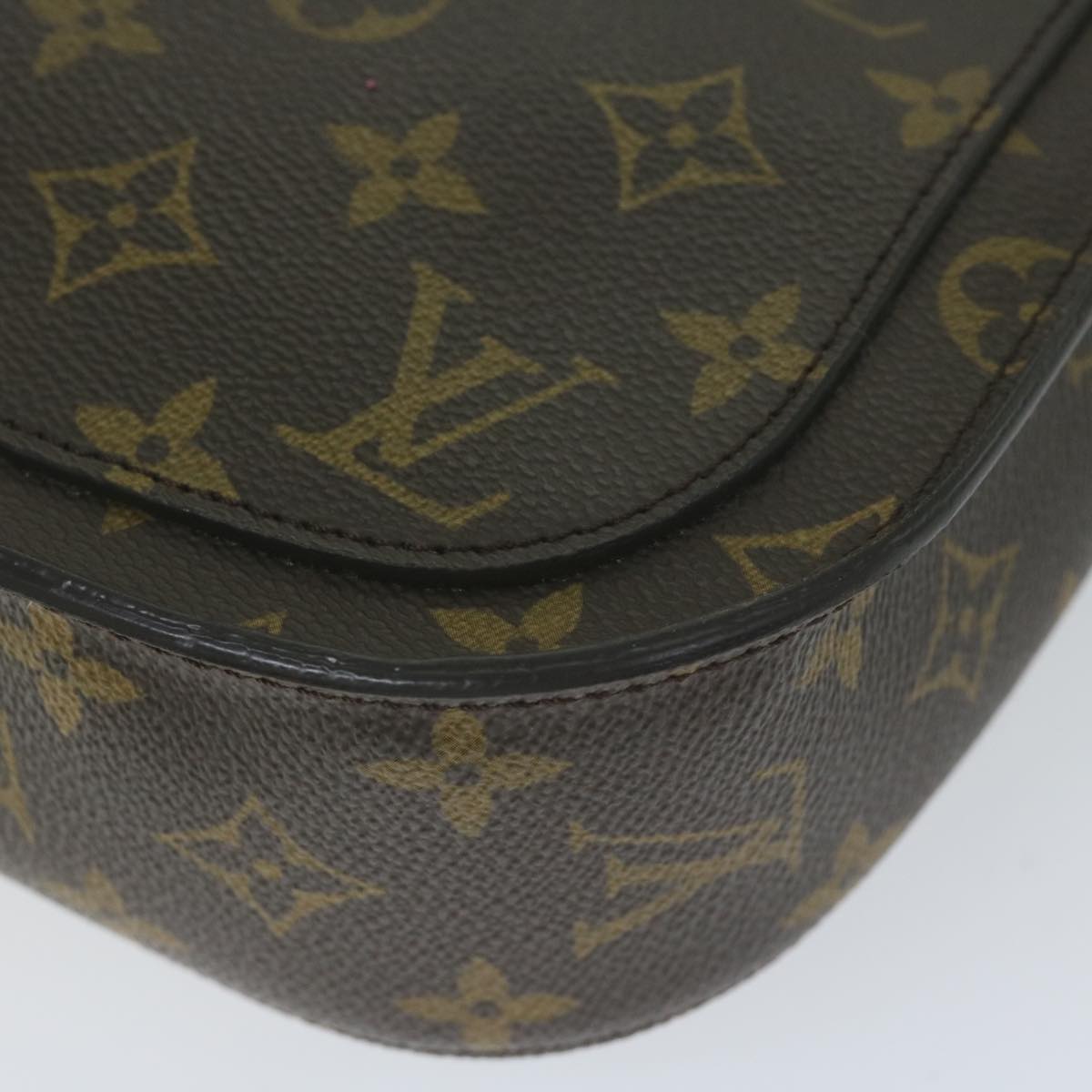 LOUIS VUITTON Monogram Saint Cloud GM Shoulder Bag M51242 LV Auth yk10290