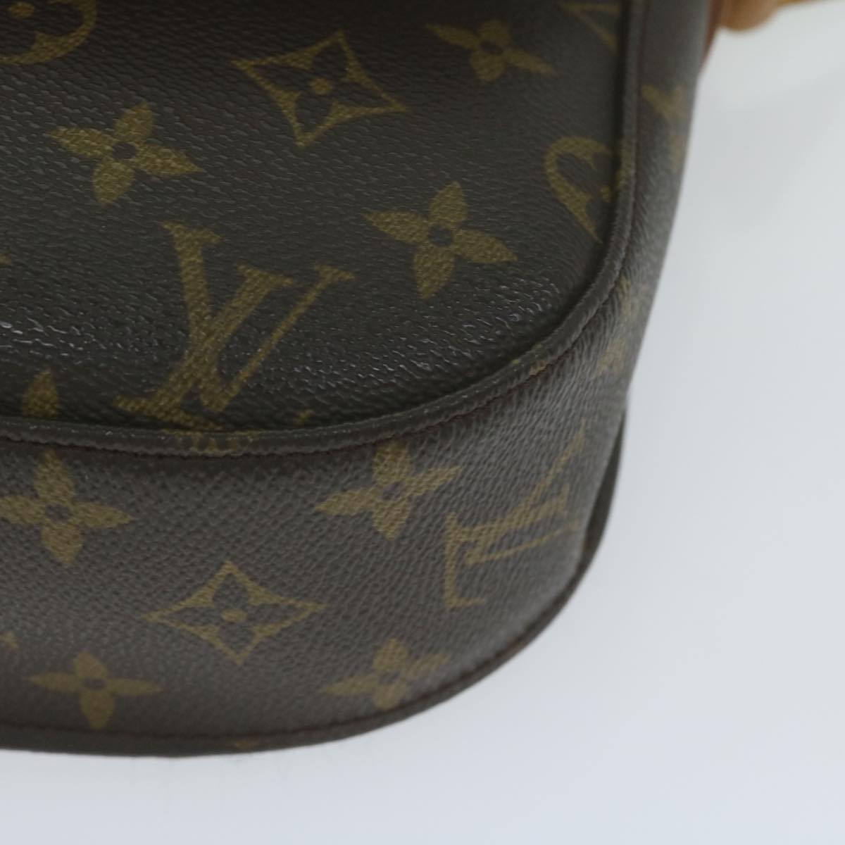 LOUIS VUITTON Monogram Saint Cloud GM Shoulder Bag M51242 LV Auth yk10294