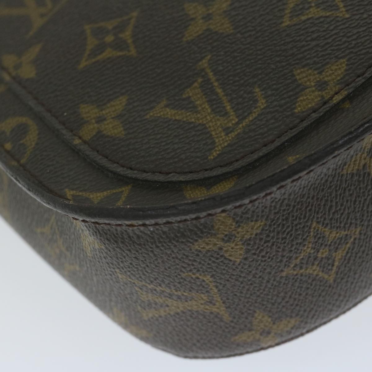 LOUIS VUITTON Monogram Saint Cloud GM Shoulder Bag M51242 LV Auth yk10294