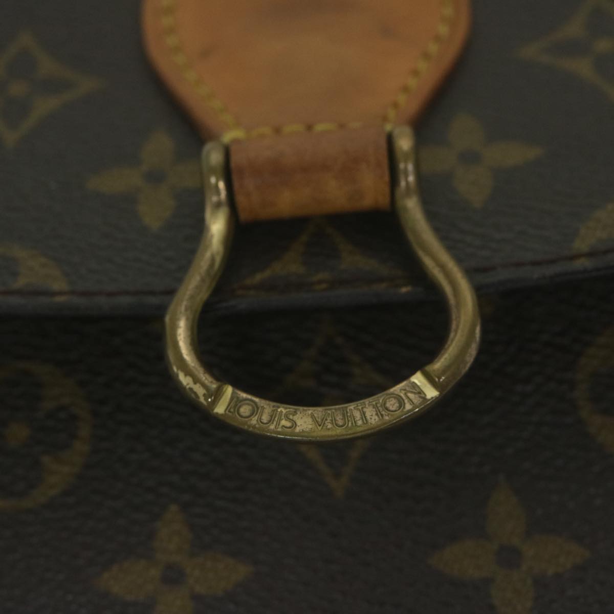 LOUIS VUITTON Monogram Saint Cloud GM Shoulder Bag M51242 LV Auth yk10294