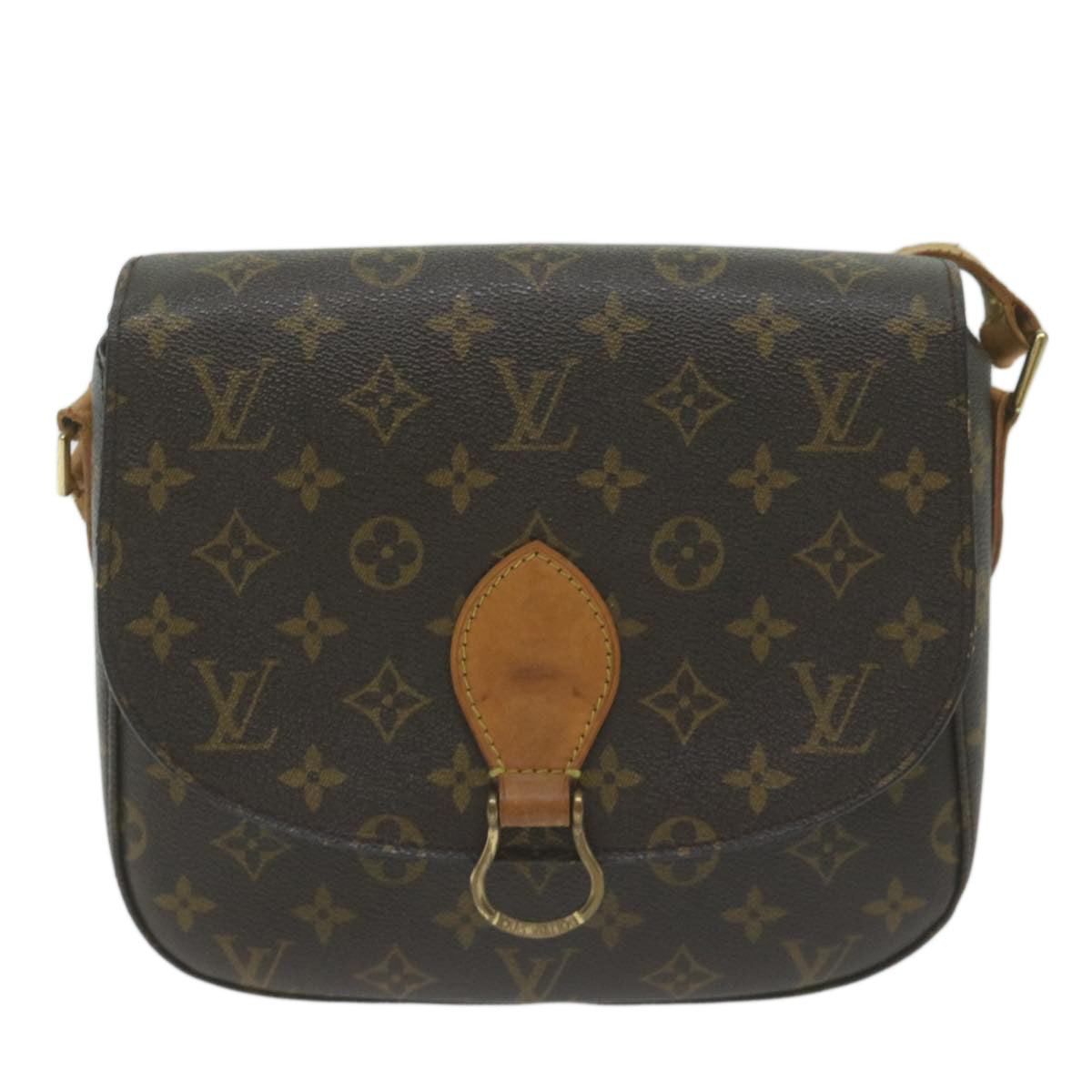 LOUIS VUITTON Monogram Saint Cloud GM Shoulder Bag M51242 LV Auth yk10294