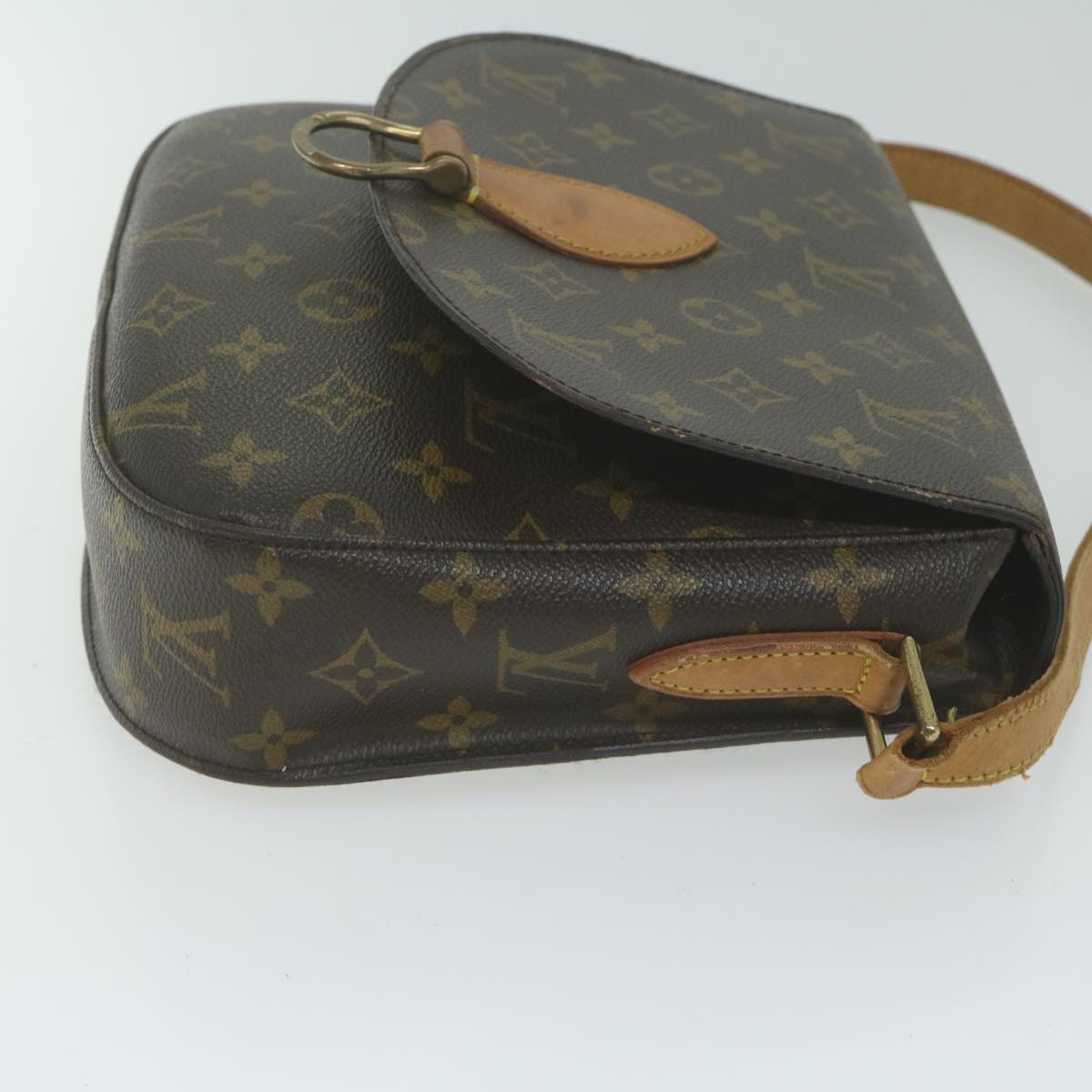 LOUIS VUITTON Monogram Saint Cloud GM Shoulder Bag M51242 LV Auth yk10294