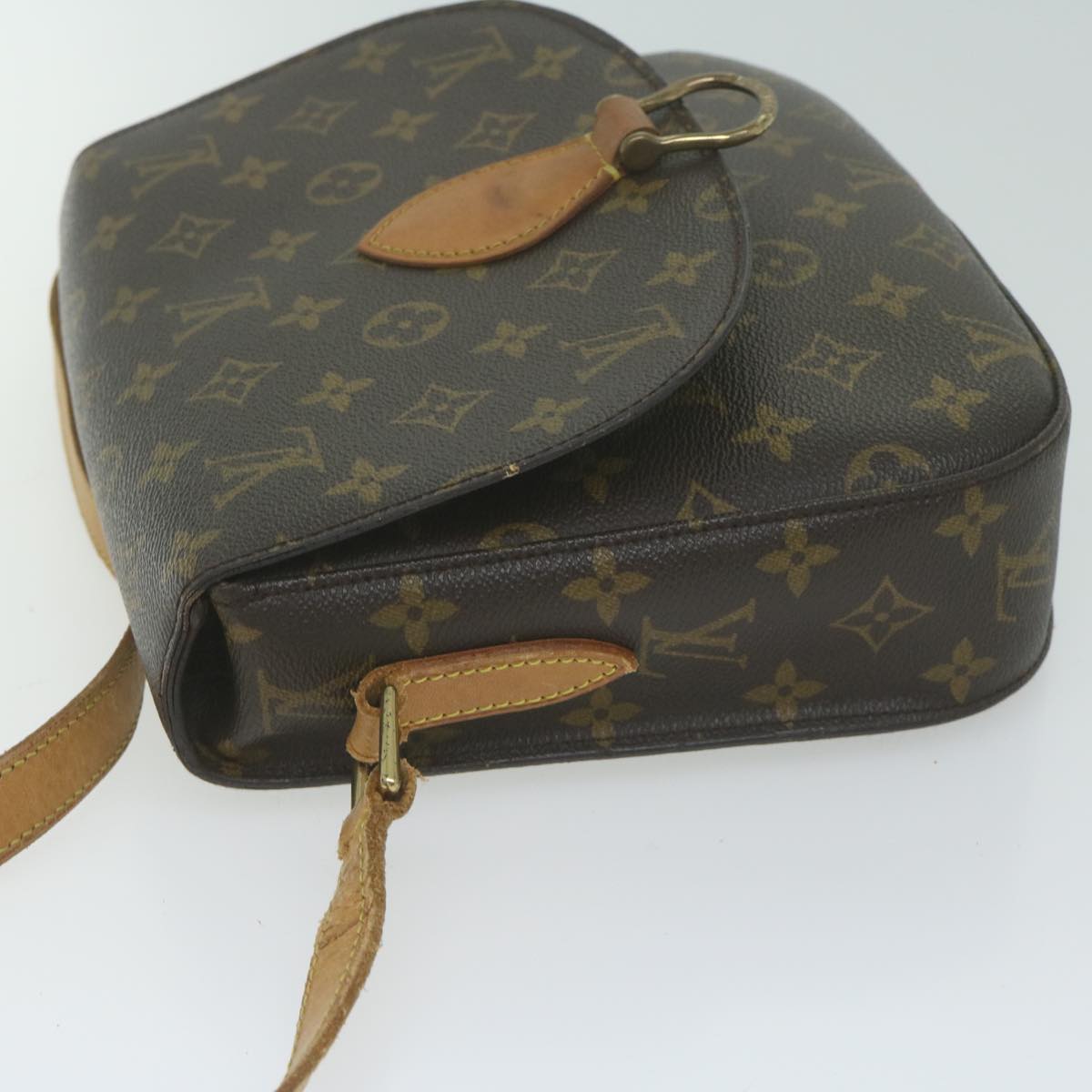 LOUIS VUITTON Monogram Saint Cloud GM Shoulder Bag M51242 LV Auth yk10294