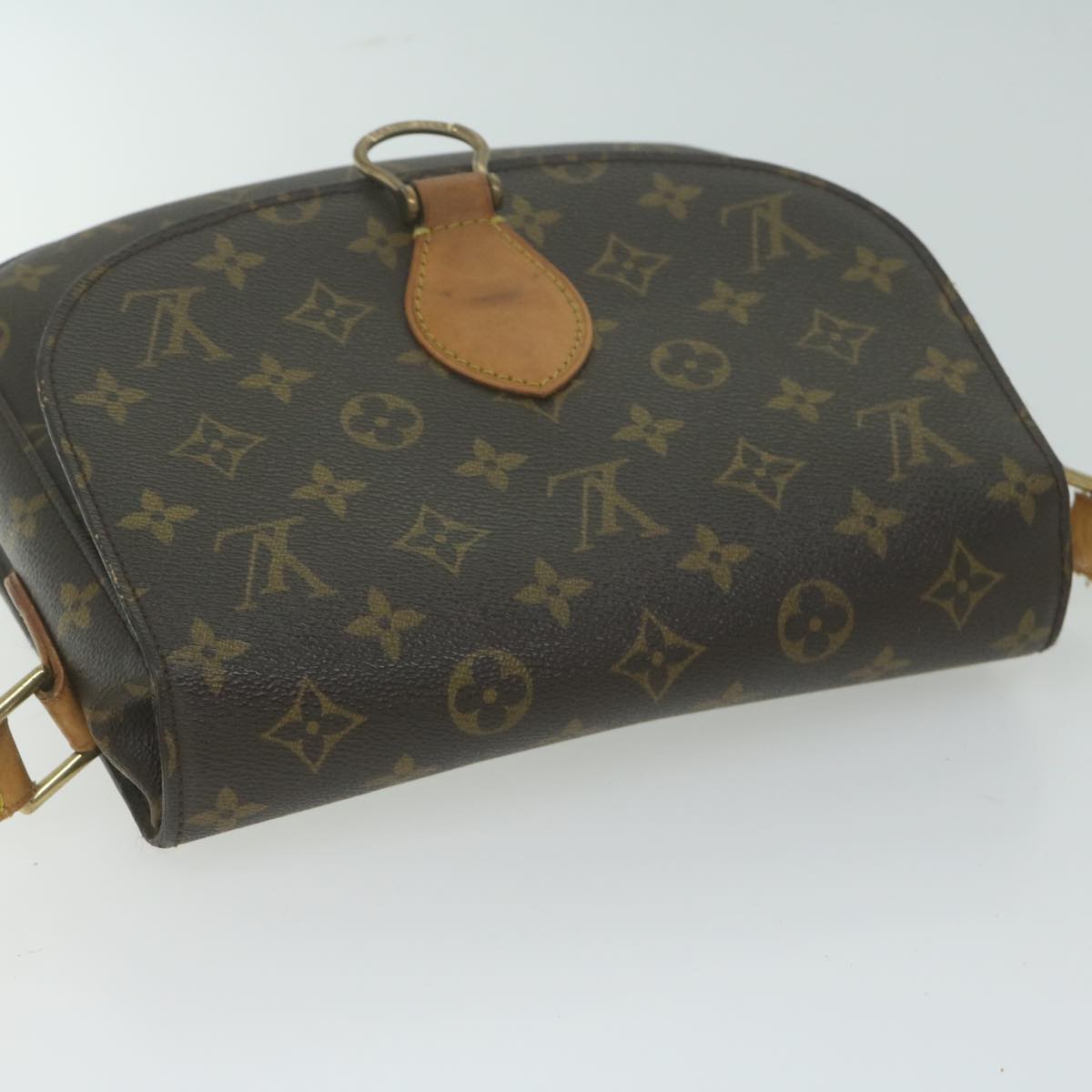 LOUIS VUITTON Monogram Saint Cloud GM Shoulder Bag M51242 LV Auth yk10294