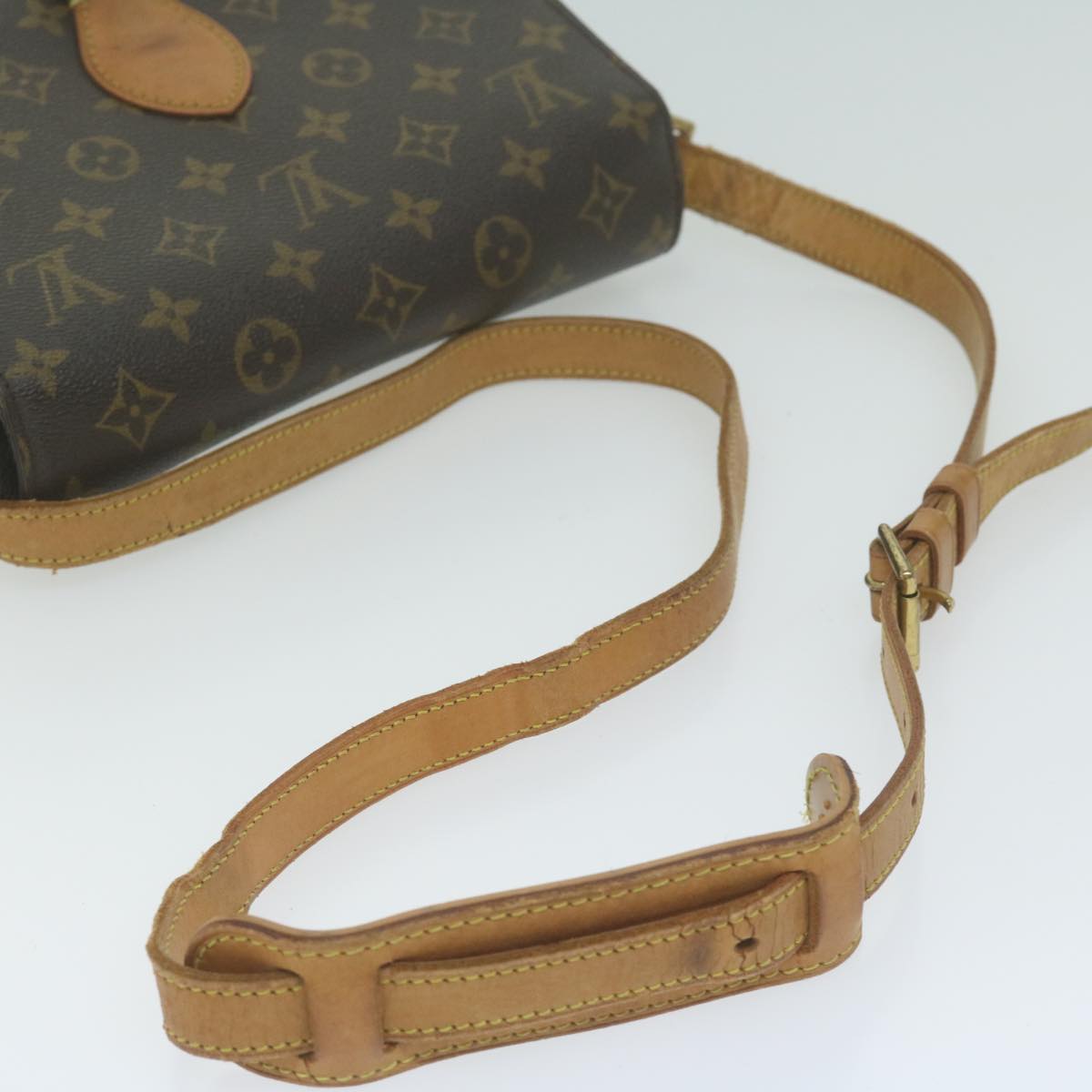 LOUIS VUITTON Monogram Saint Cloud GM Shoulder Bag M51242 LV Auth yk10294