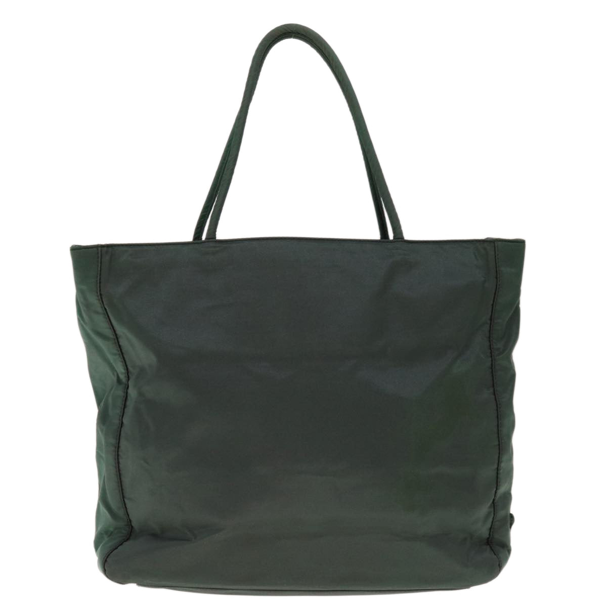 PRADA Hand Bag Nylon Green Auth yk10331 - 0
