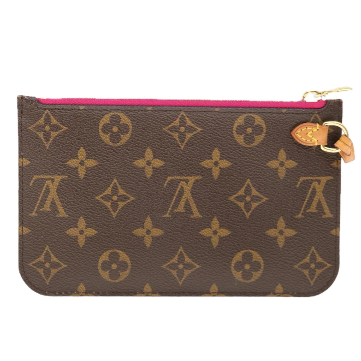 LOUIS VUITTON Monogram Neverfull PM Pouch LV Auth yk10354 - 0