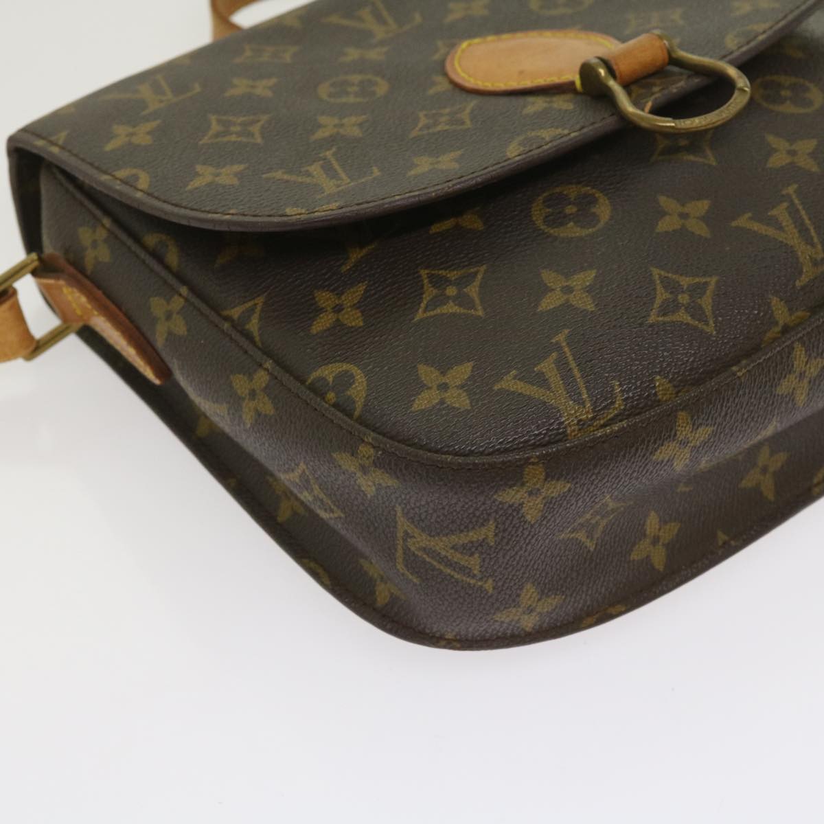 LOUIS VUITTON Monogram Saint Cloud GM Shoulder Bag M51242 LV Auth yk10367