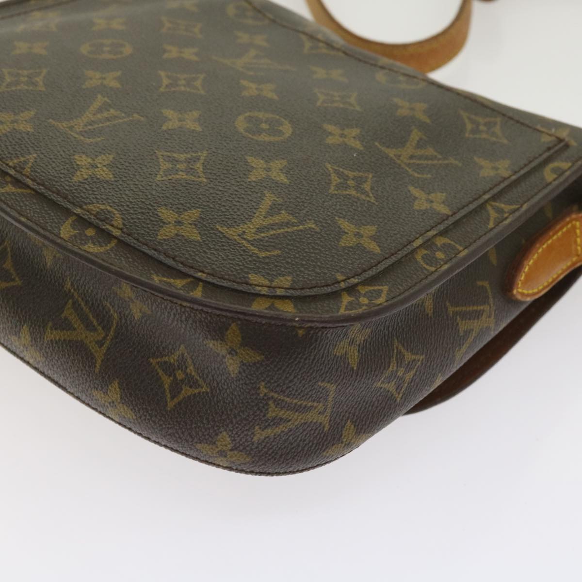 LOUIS VUITTON Monogram Saint Cloud GM Shoulder Bag M51242 LV Auth yk10367