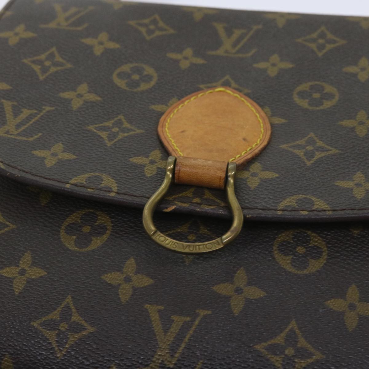 LOUIS VUITTON Monogram Saint Cloud GM Shoulder Bag M51242 LV Auth yk10367