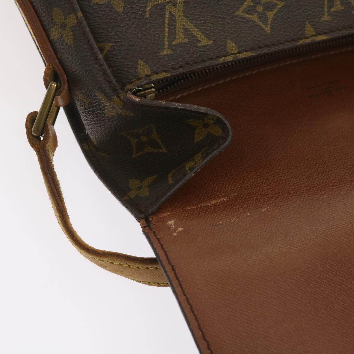 LOUIS VUITTON Monogram Saint Cloud GM Shoulder Bag M51242 LV Auth yk10367