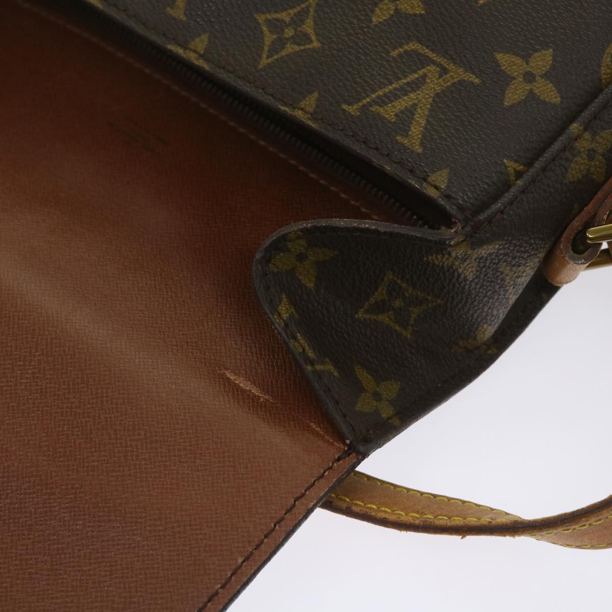 LOUIS VUITTON Monogram Saint Cloud GM Shoulder Bag M51242 LV Auth yk10367