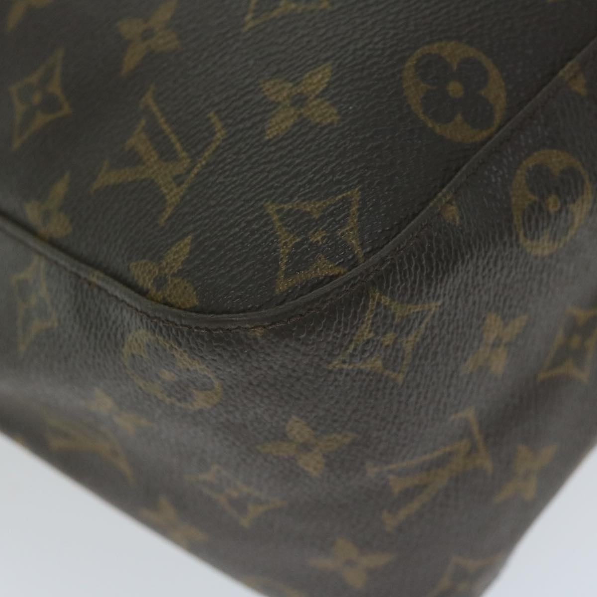 LOUIS VUITTON Monogram Looping GM Shoulder Bag M51145 LV Auth yk10373