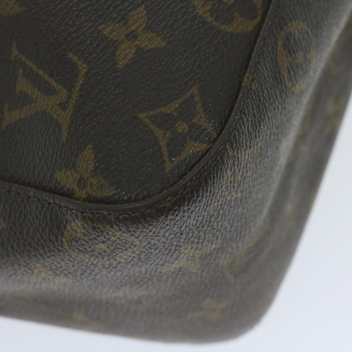 LOUIS VUITTON Monogram Looping GM Shoulder Bag M51145 LV Auth yk10373