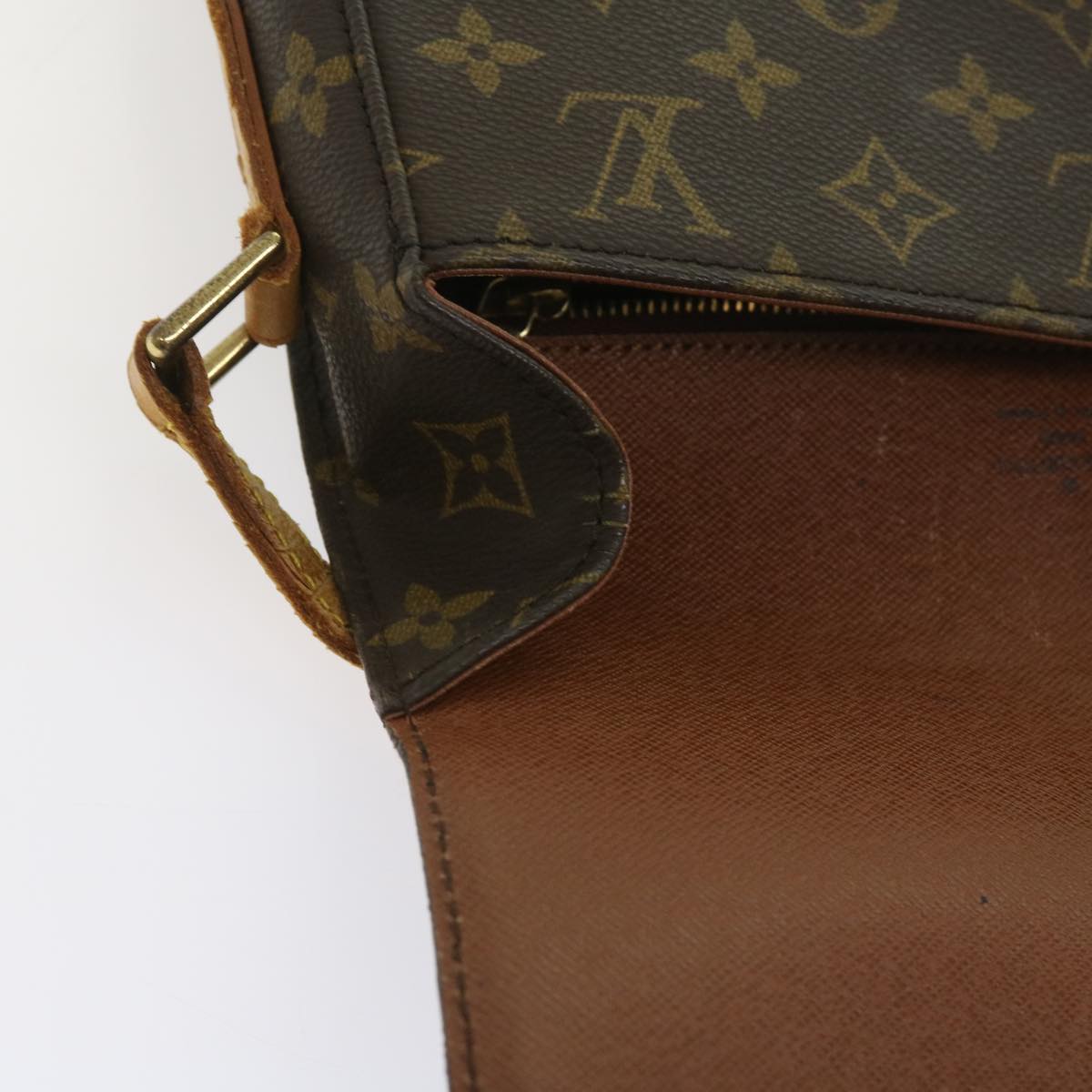 LOUIS VUITTON Monogram Saint Cloud GM Shoulder Bag M51242 LV Auth yk10374