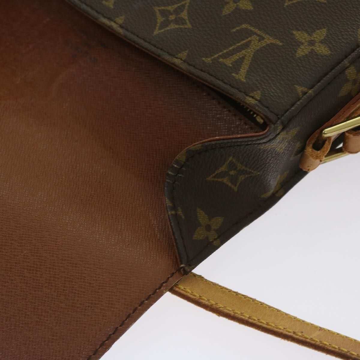 LOUIS VUITTON Monogram Saint Cloud GM Shoulder Bag M51242 LV Auth yk10374