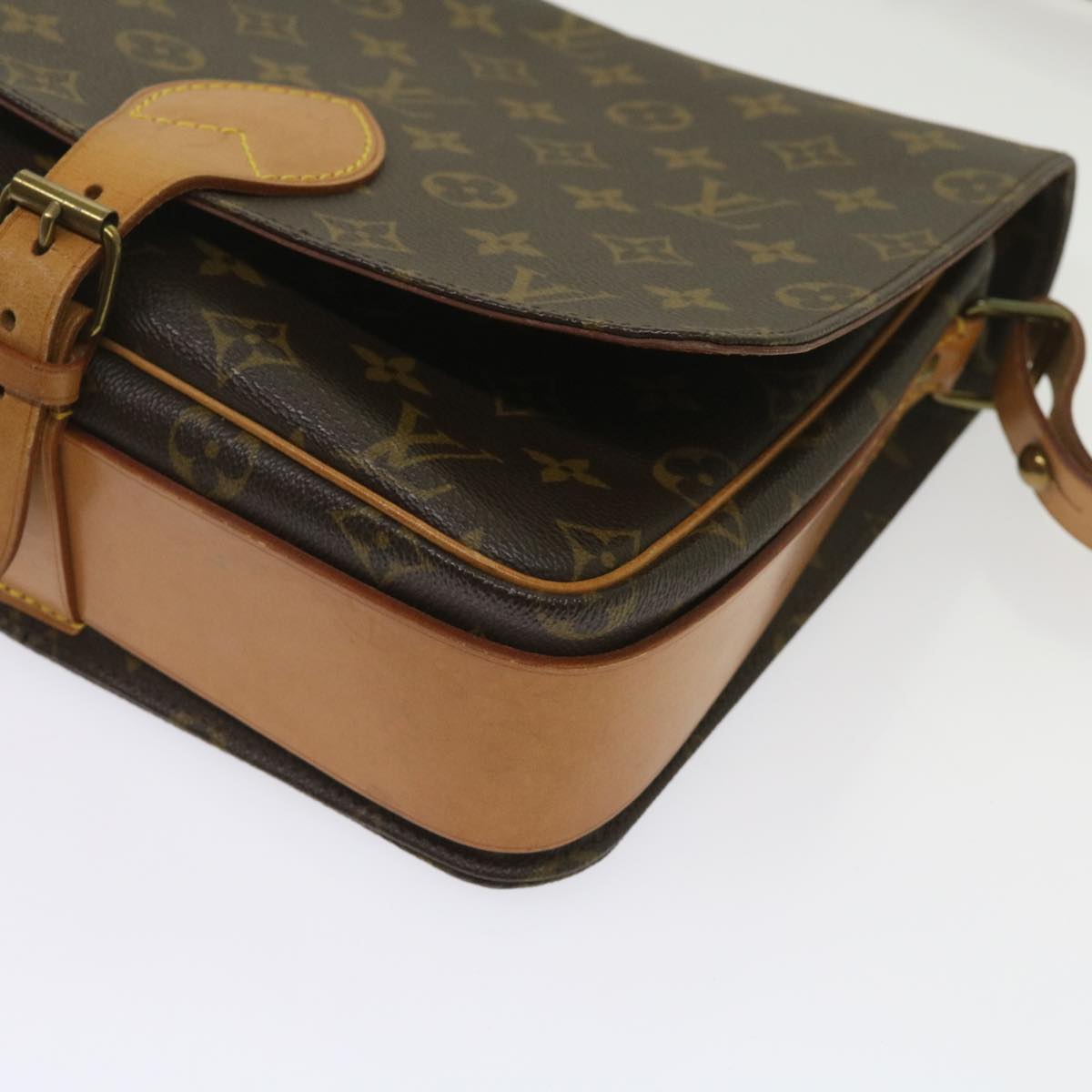 LOUIS VUITTON Monogram Cartouchiere GM Shoulder Bag M51252 LV Auth yk10380