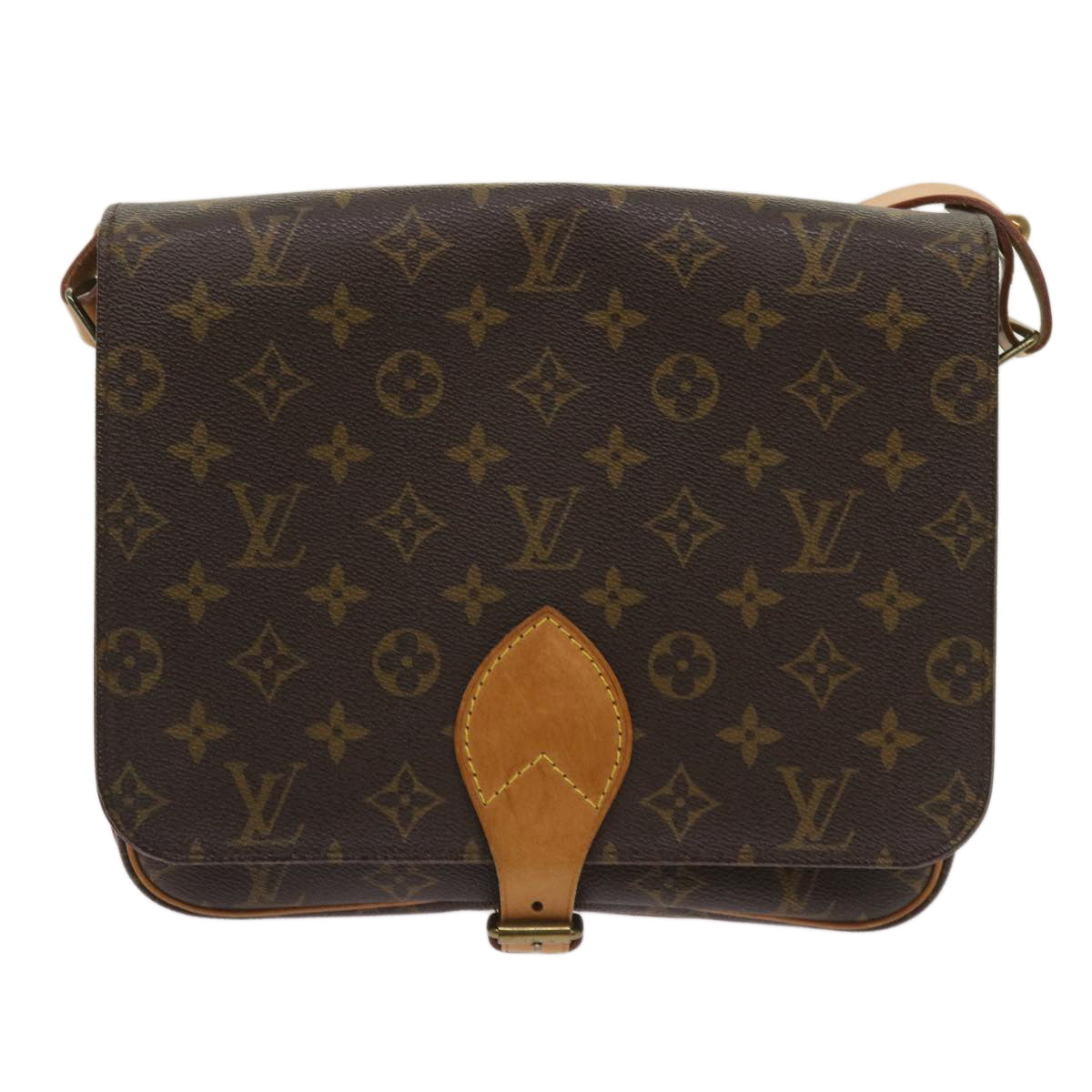 LOUIS VUITTON Monogram Cartouchiere GM Shoulder Bag M51252 LV Auth yk10380