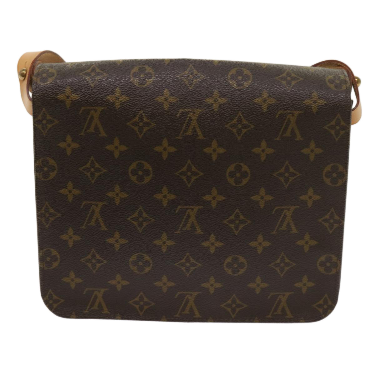 LOUIS VUITTON Monogram Cartouchiere GM Shoulder Bag M51252 LV Auth yk10380 - 0