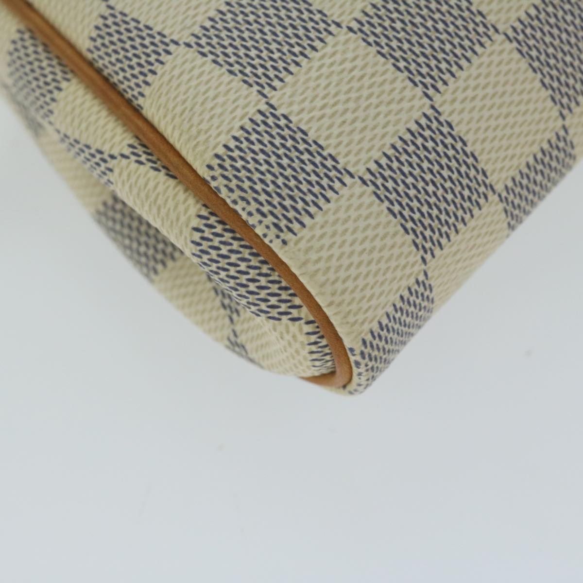 LOUIS VUITTON Damier Azur Eva Shoulder Bag 2way N55214 LV Auth yk10390